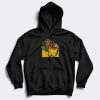 head wrap black hoodie