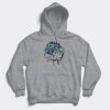 Head wrap hoodie sports grey