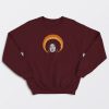 Power in the Fro sweatshirt- maroon